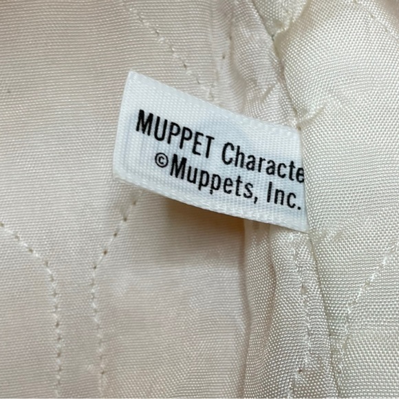 Rare Vintage Sesame‎ Street Muppet Big Bird Zip Hooded Fuzzy Jacket Yellow - Picture 13 of 13
